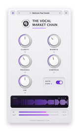 The Vocal Market Chain plugin interface